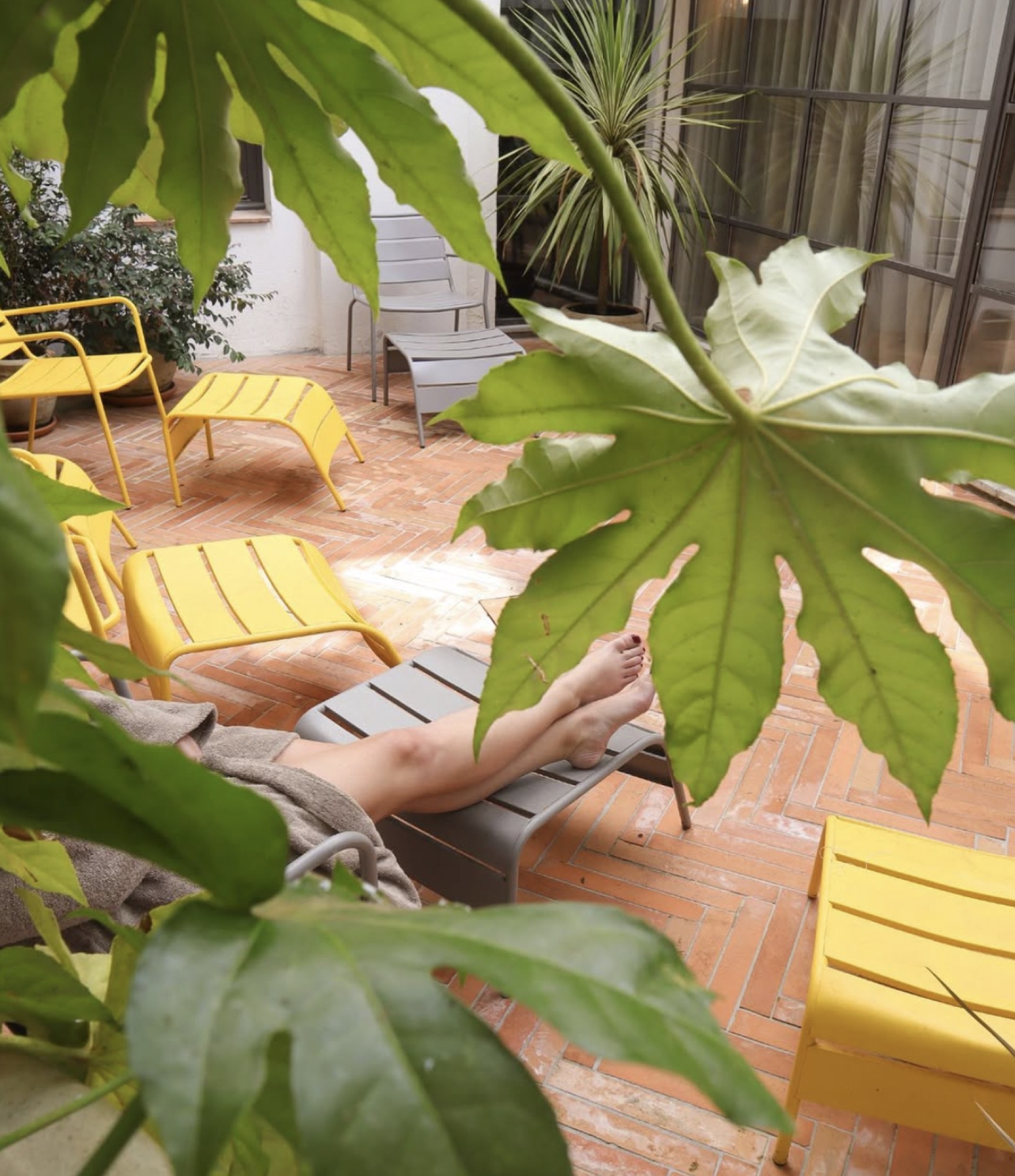 The patio